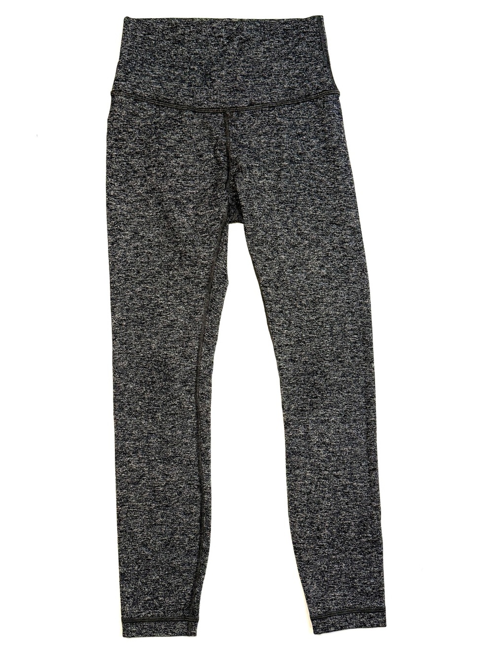 Lululemon Wunder Under Dark Heathered Grey Leggings